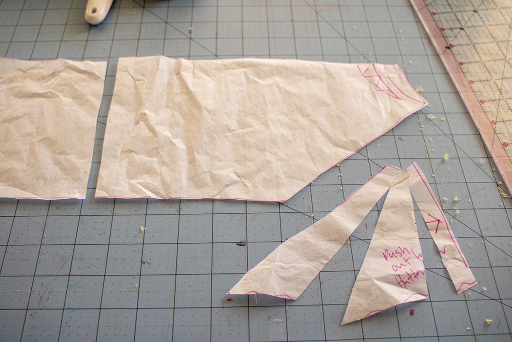pattern hack for rash guard sewing