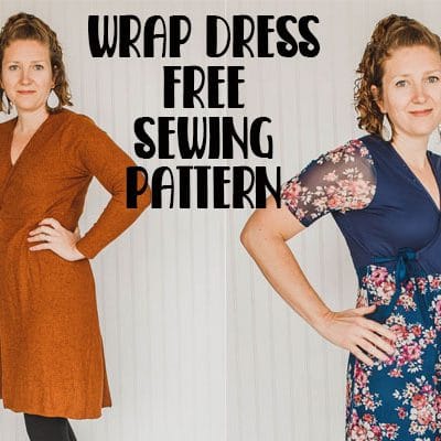 Womens Wrap Dress - Life Sew Savory