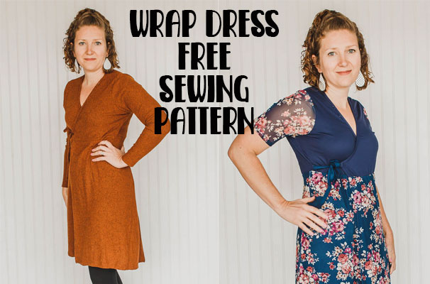 Wrap Dress Sewing Pattern - Free - Life Sew Savory