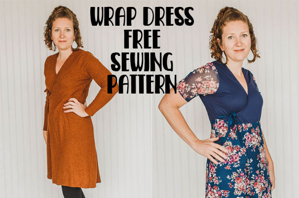 Wrap Dress Sewing Pattern Free Life Sew Savory