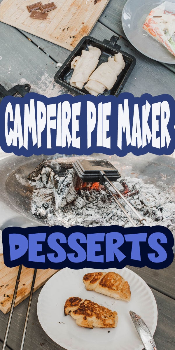 Easy Camping Desserts with campfire pie maker Life Sew Savory