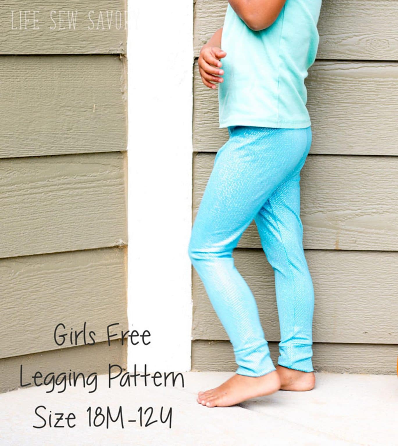 Free Girls Legging Pattern Life Sew Savory