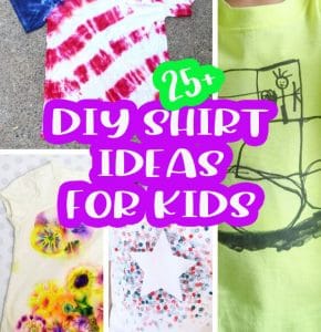 FUN DIY shirts ideas crafts for kids