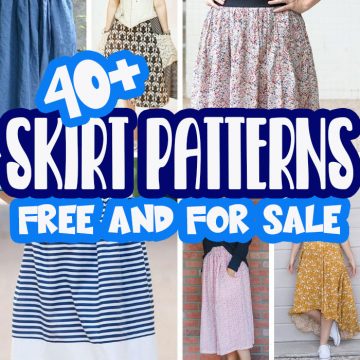 best skirt patterns for women to sew