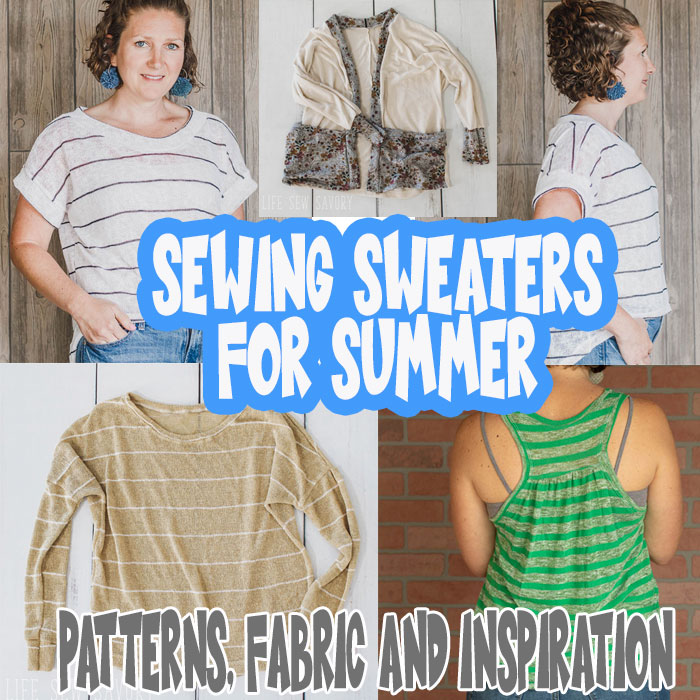 sewing sweaters for summer