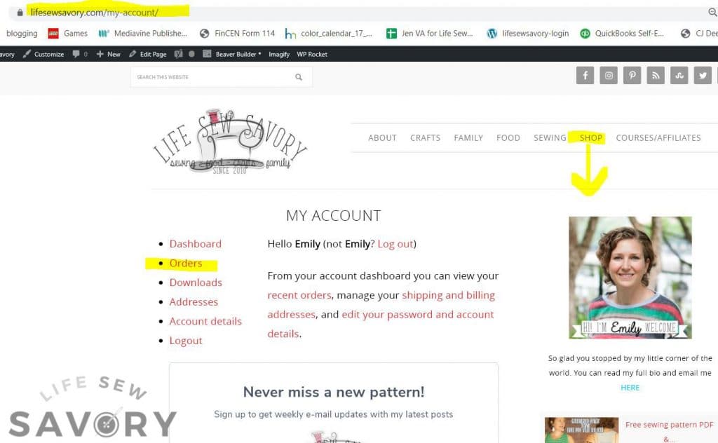 login and access patterns