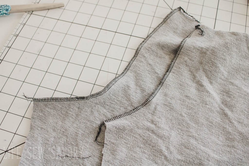 sew crotch seam