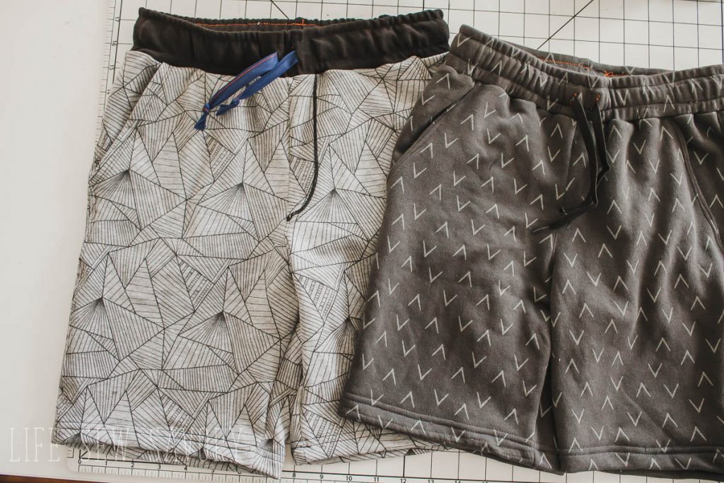 kids knit shorts free sewing pattern and tutorial