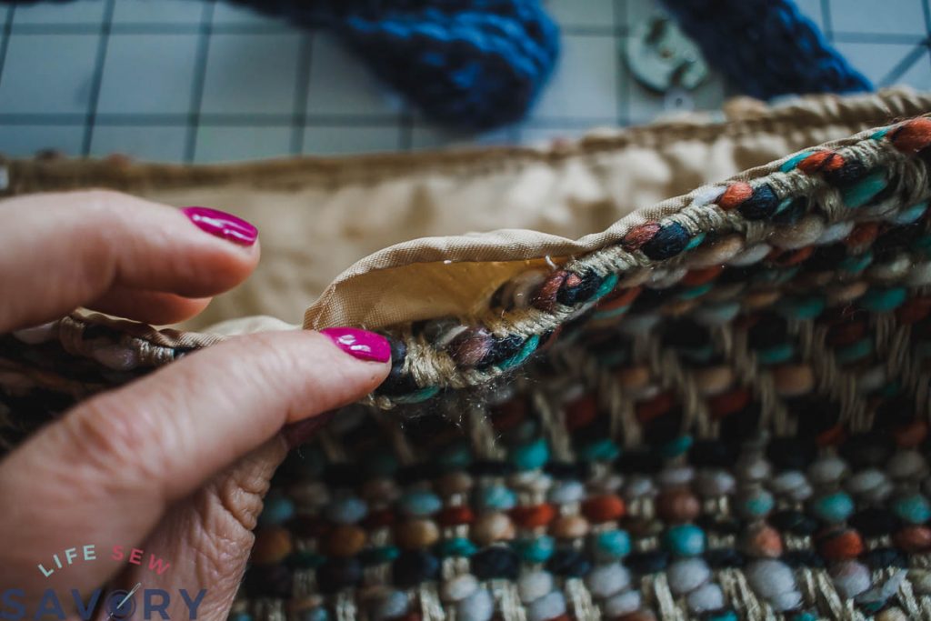 pick open the lining