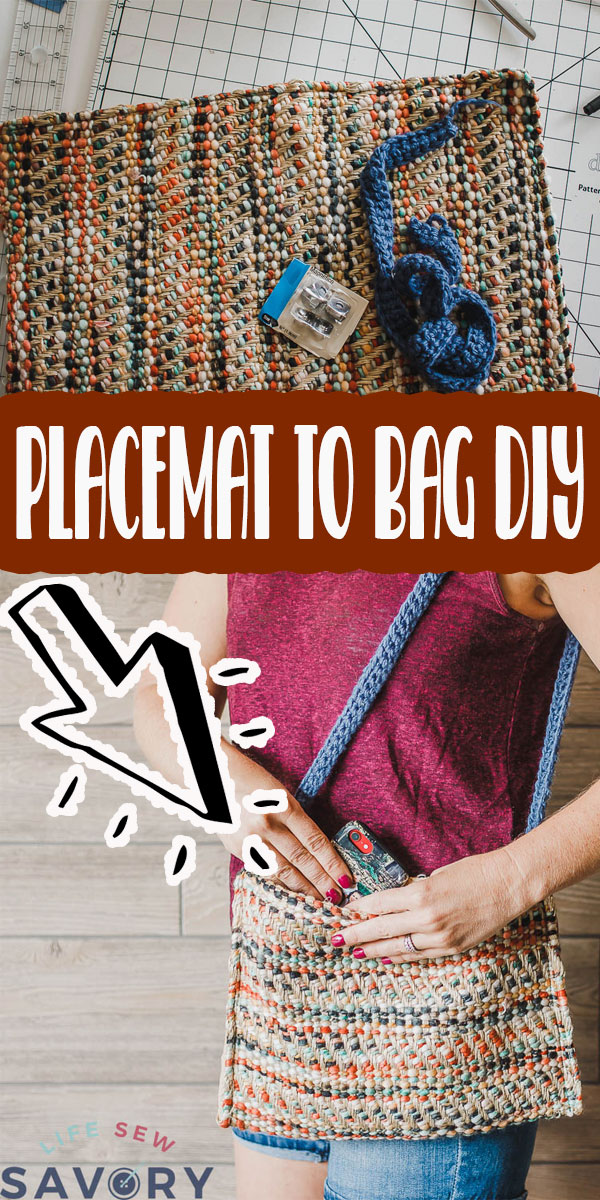 How to make a purse out of a placemat Life Sew Savory