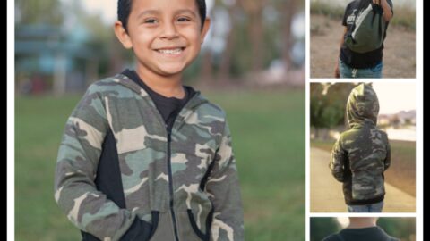 Image for Kids Transformer Jacket Bag Pattern