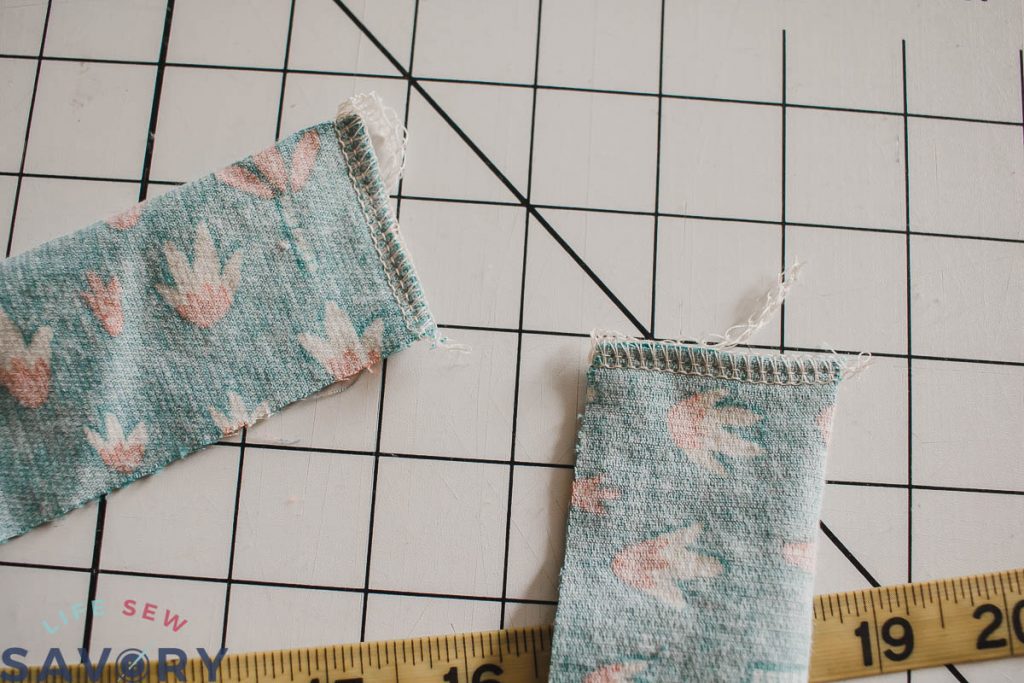 cut and create waistband