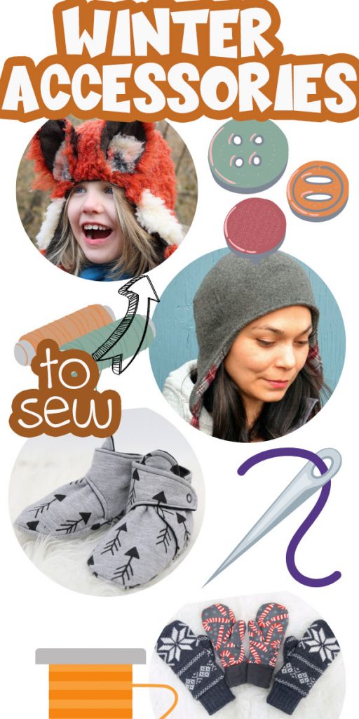 winter accessories to sew patterns and tutorials round up from Life Sew Savory
