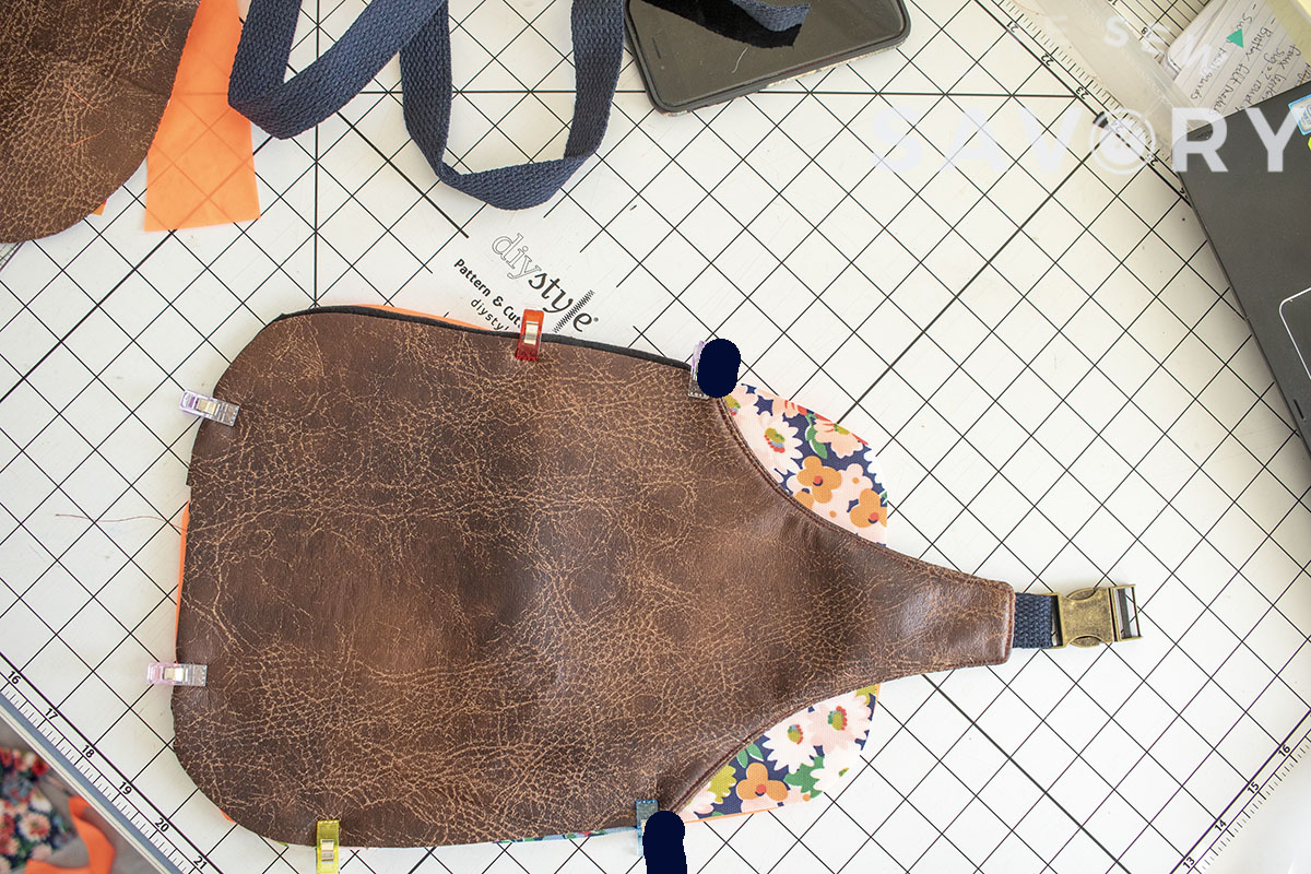 Sling Backpack Free Pattern - Life Sew Savory