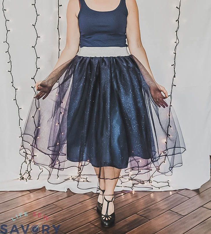 tiered tulle skirt tutorial