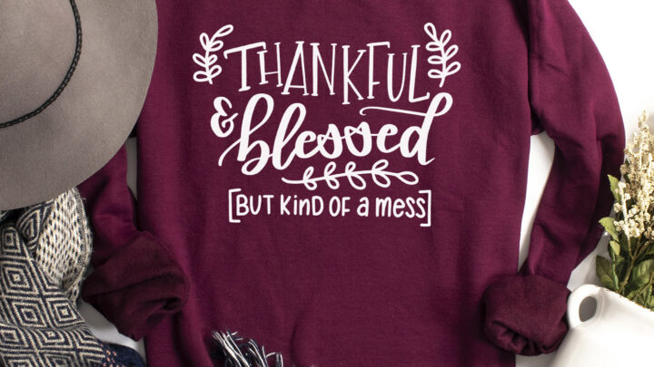 Image for Thankful, Blessed & kind of a Mess