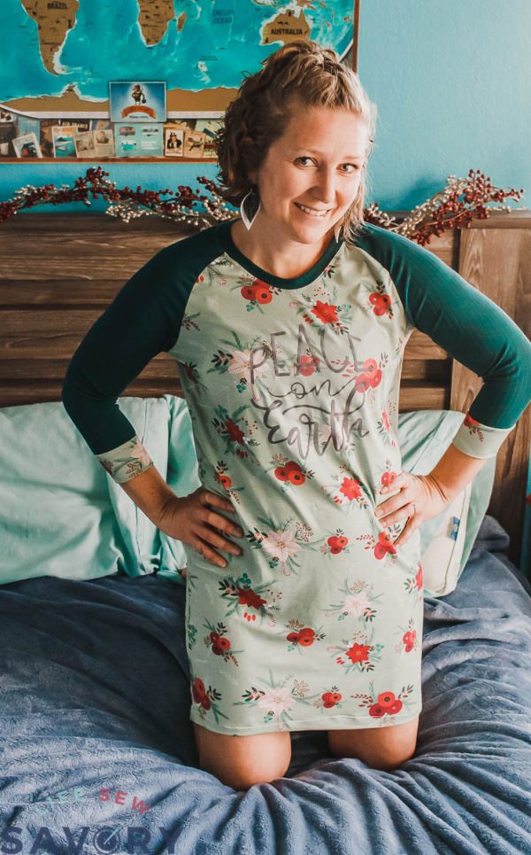 Mommy And Me Christmas Nightgowns Life Sew Savory