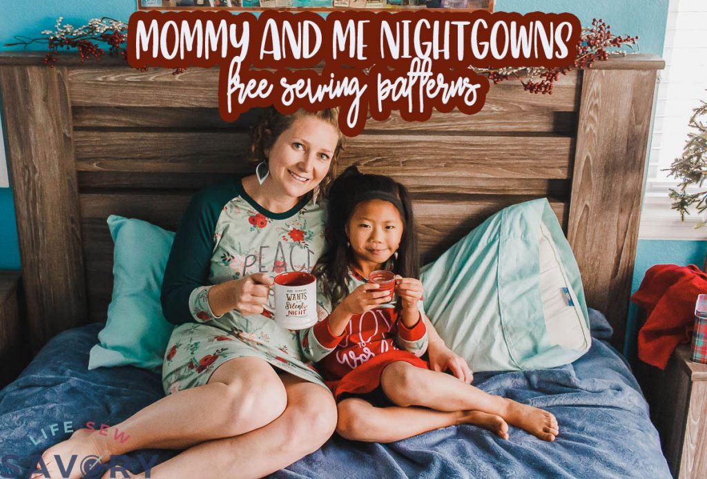 mommy and me free sewing patterns