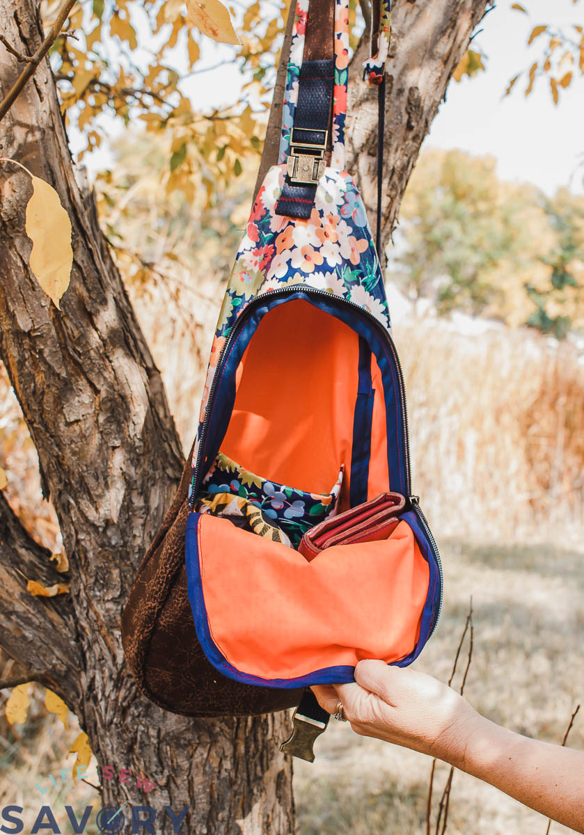 Sling Backpack Free Pattern - Life Sew Savory