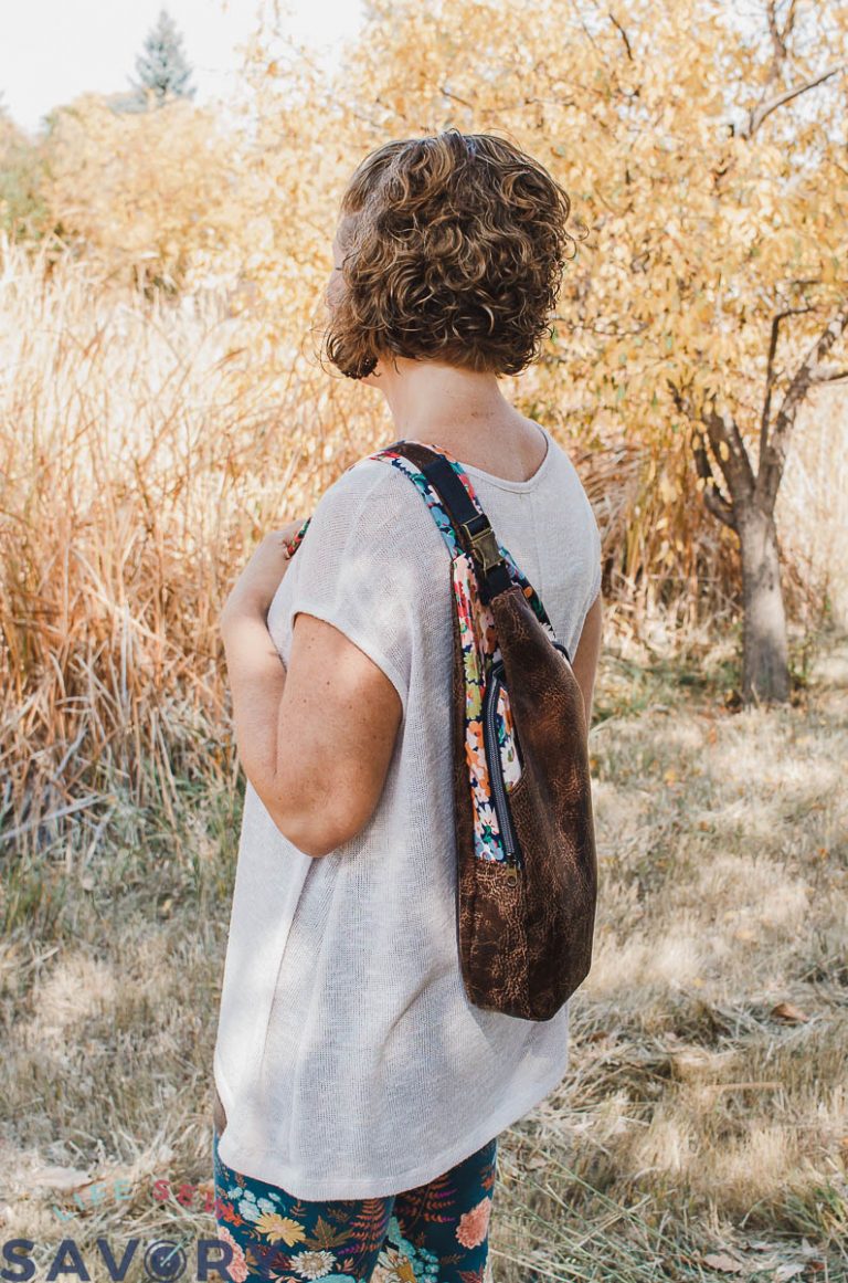 Sling Backpack Free Pattern Life Sew Savory