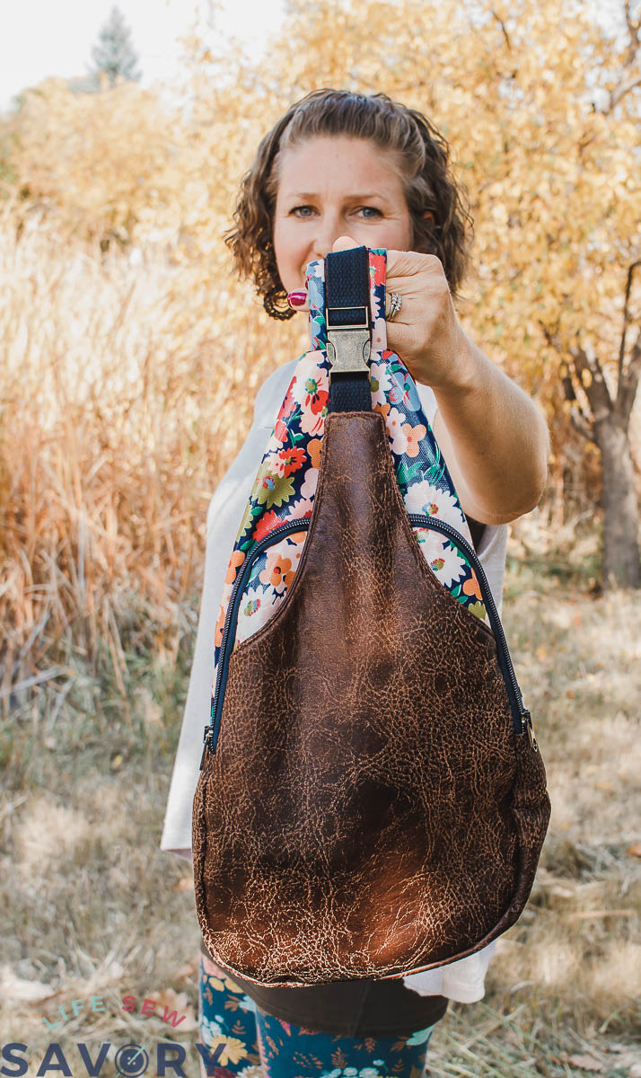 Sling Backpack Pattern IUCN Water