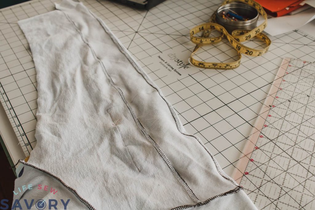 sew side seams