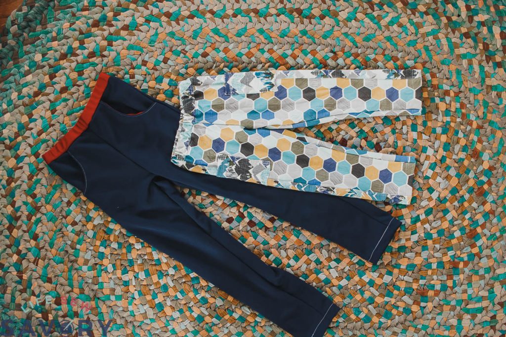 Slim fit athletic pants pattern