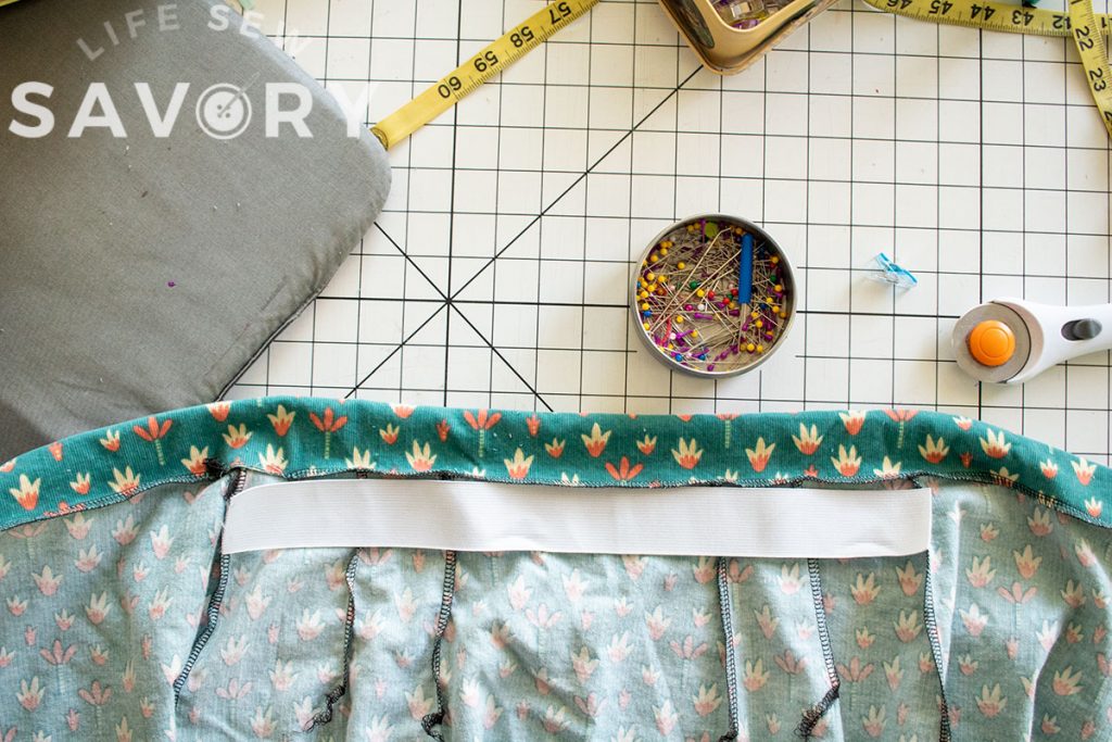 cut elastic the same width