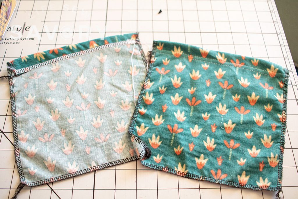 finish edges of pockets