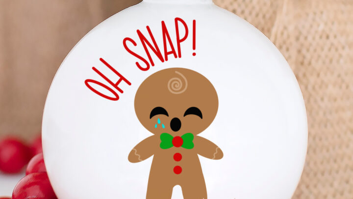 gingerbreadman ornament