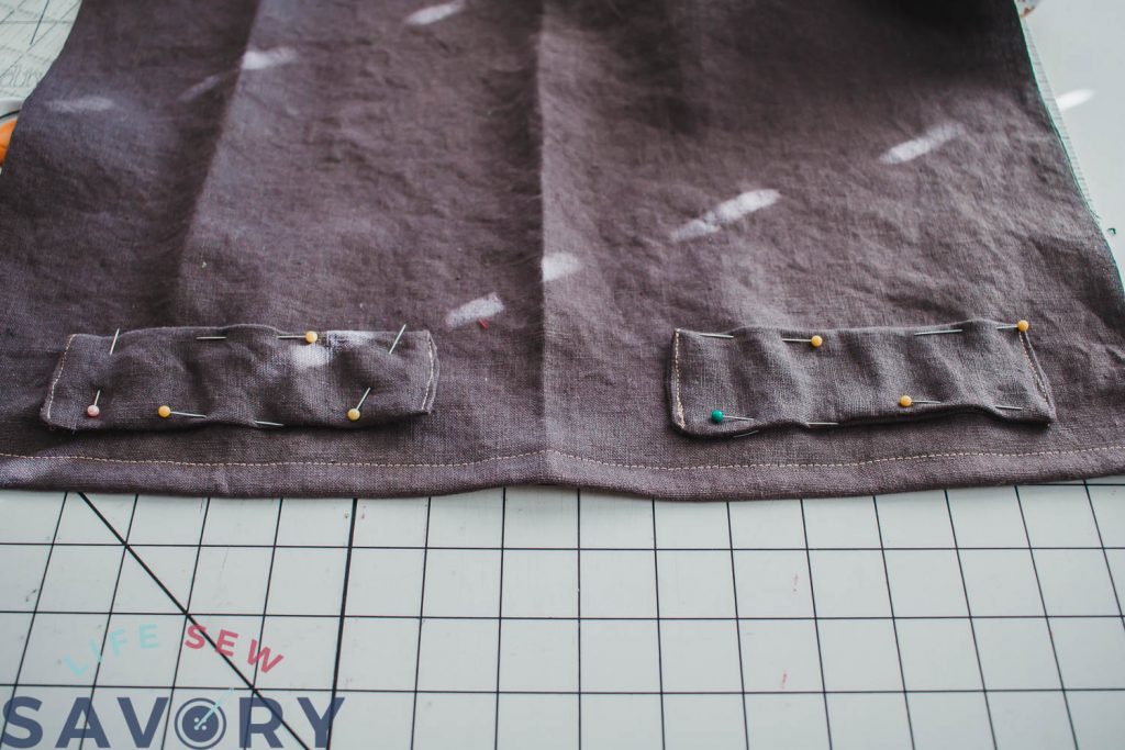 center the casing sleeves