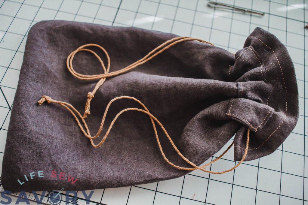 sew a bread bag