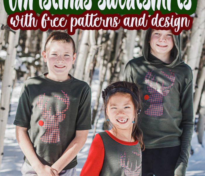diy christmas sweatshirts