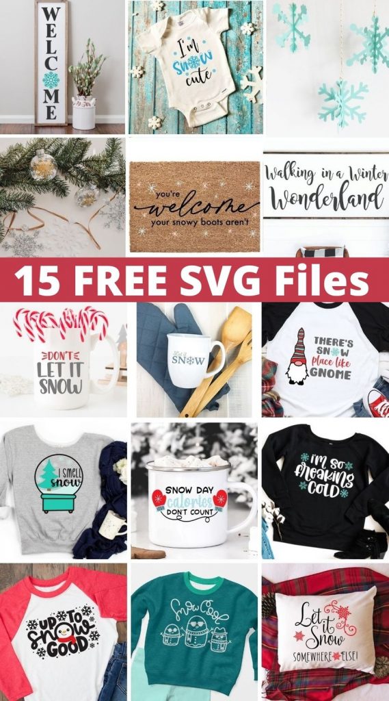 cute snow themed crafts and projects