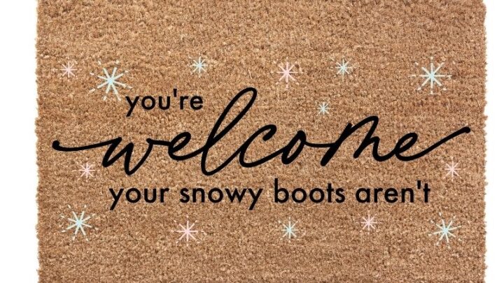 snow mat