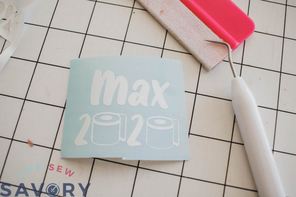 weed the small pieces