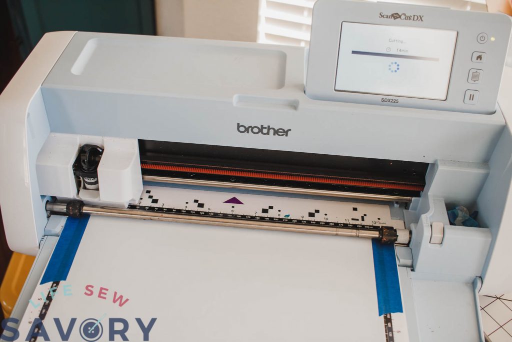 cut design with cutting machine