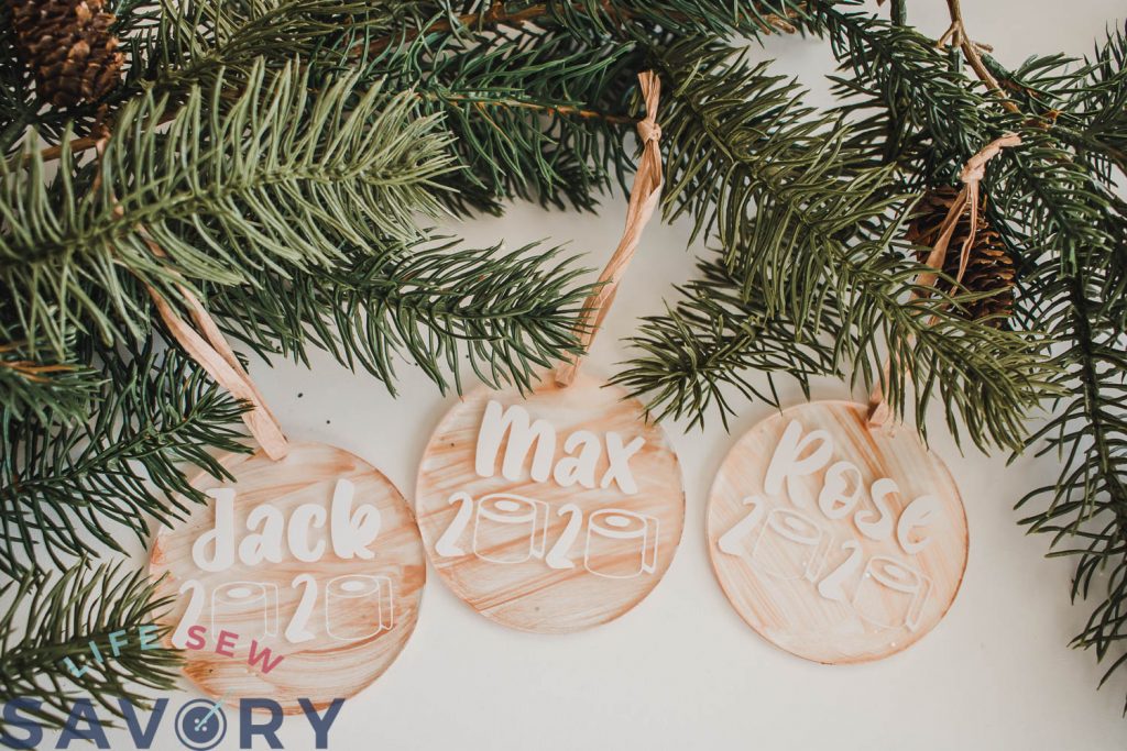 2020 DIY ornament free cut files