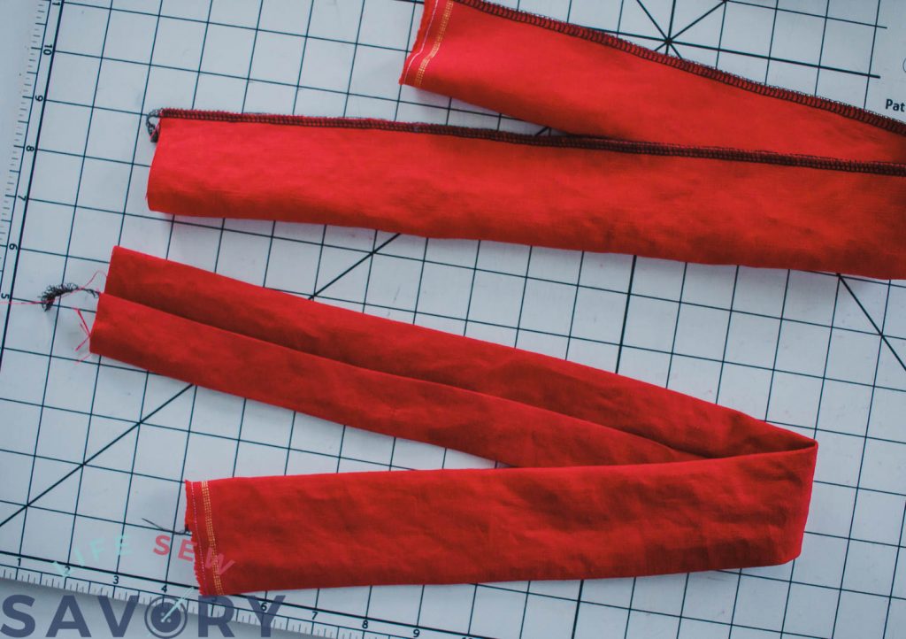 straps for the pinafore style apron