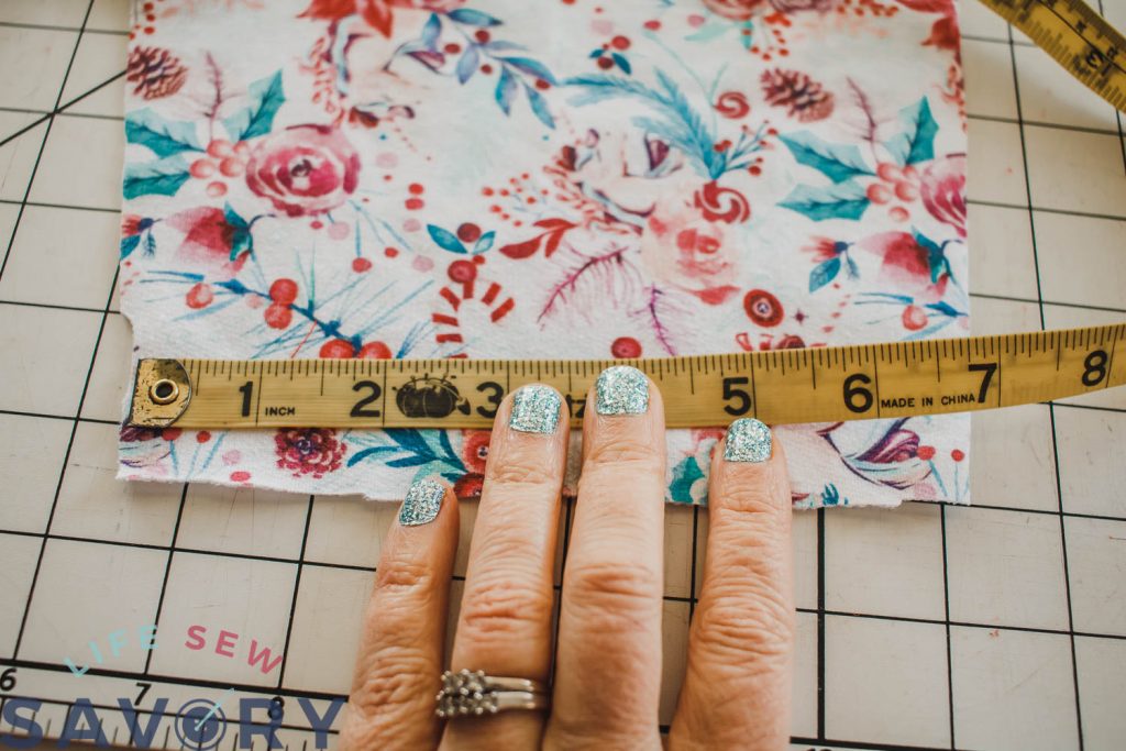 measure end of the sleeve