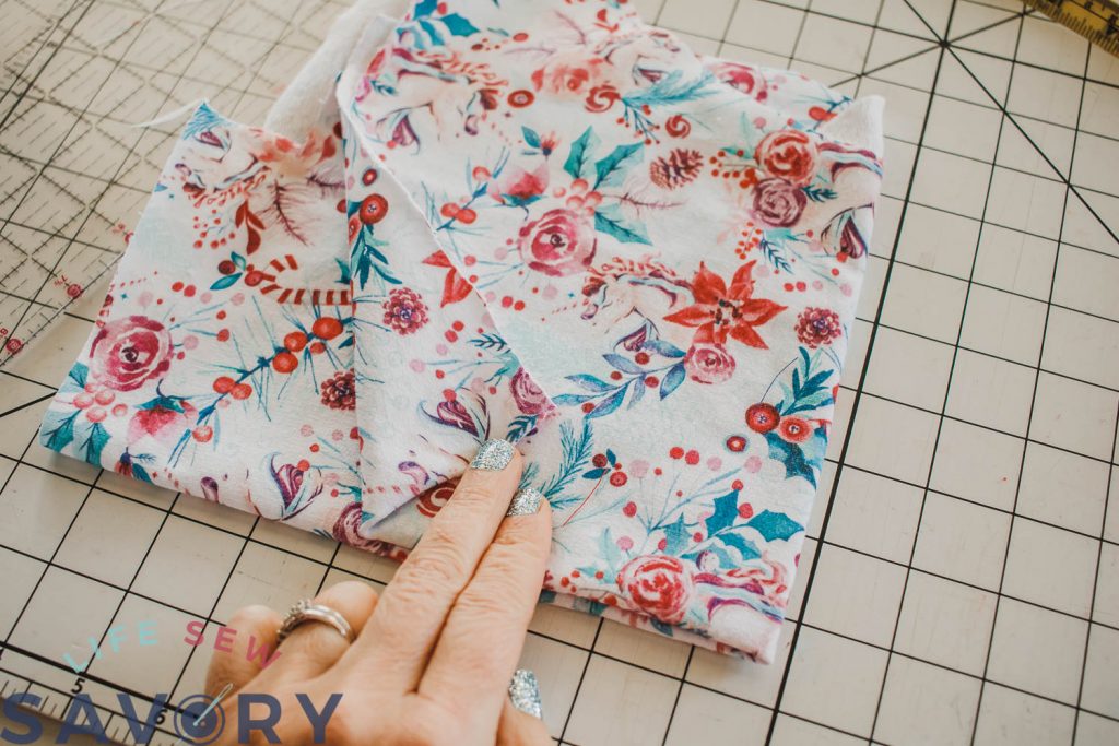 double fold fabric