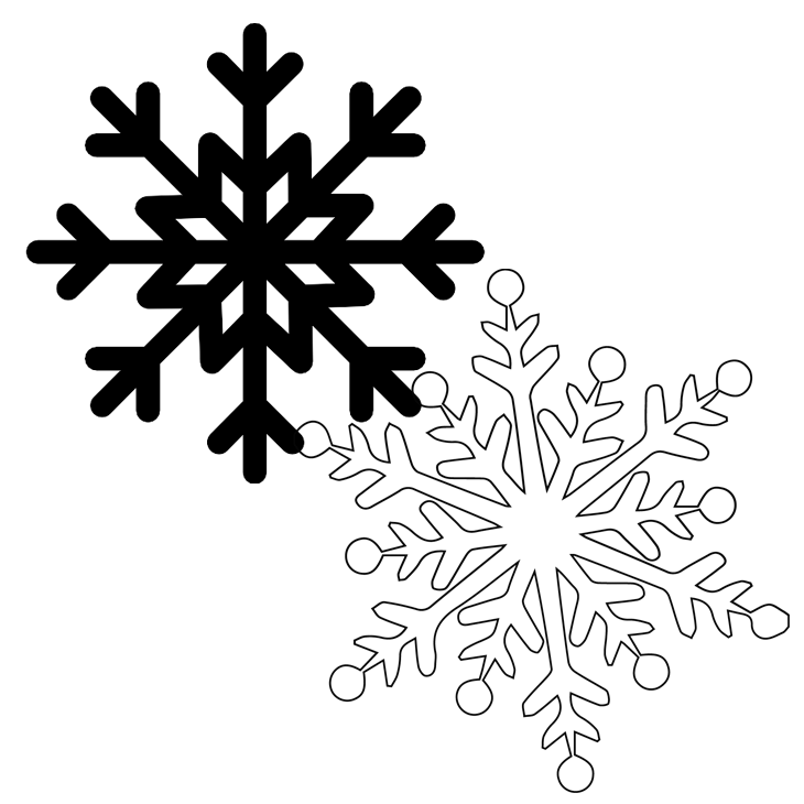 Cute Snowflake Crafts Free SVGs - Life Sew Savory