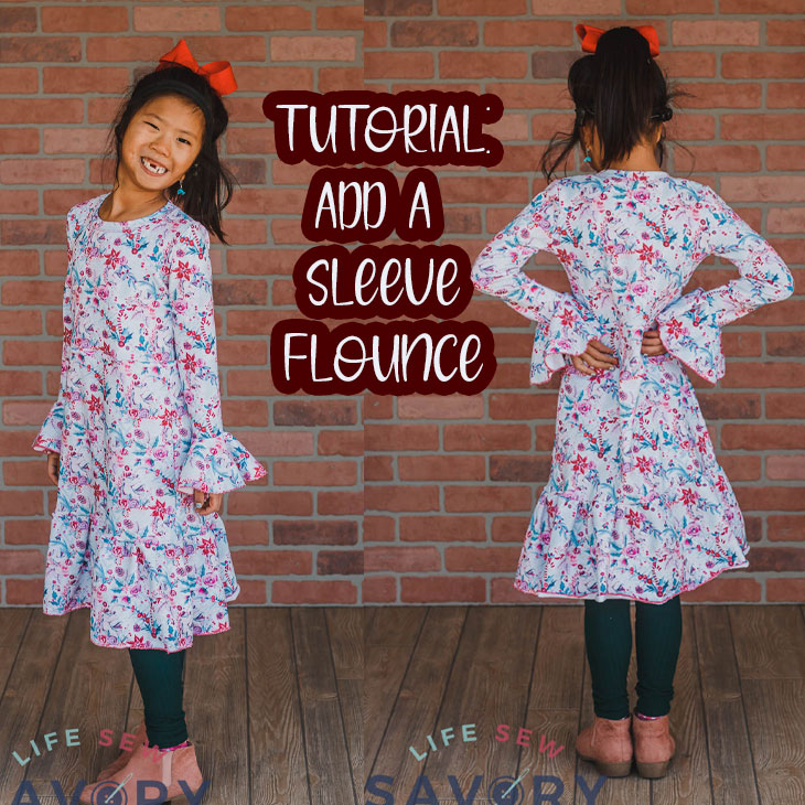 sleeve flounce