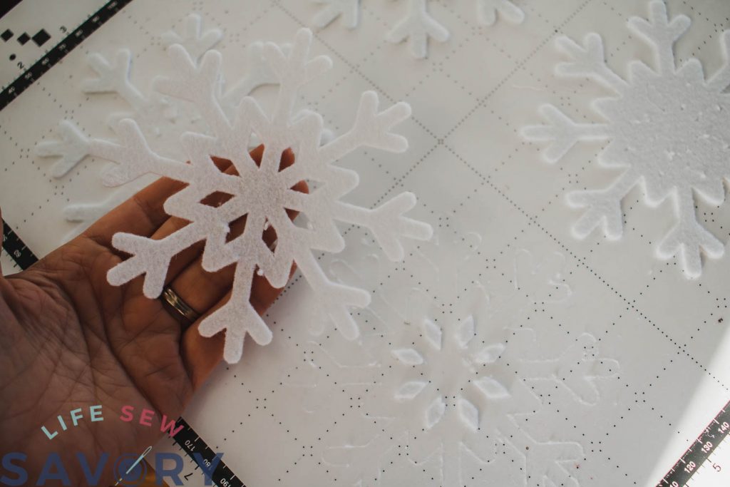 one snowflake