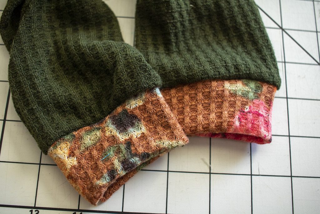 finished cuffs