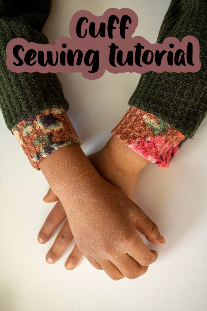 how to sew cuffs on any pattern sewing tutorial