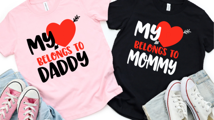 my heart belongs to mommy and daddy
