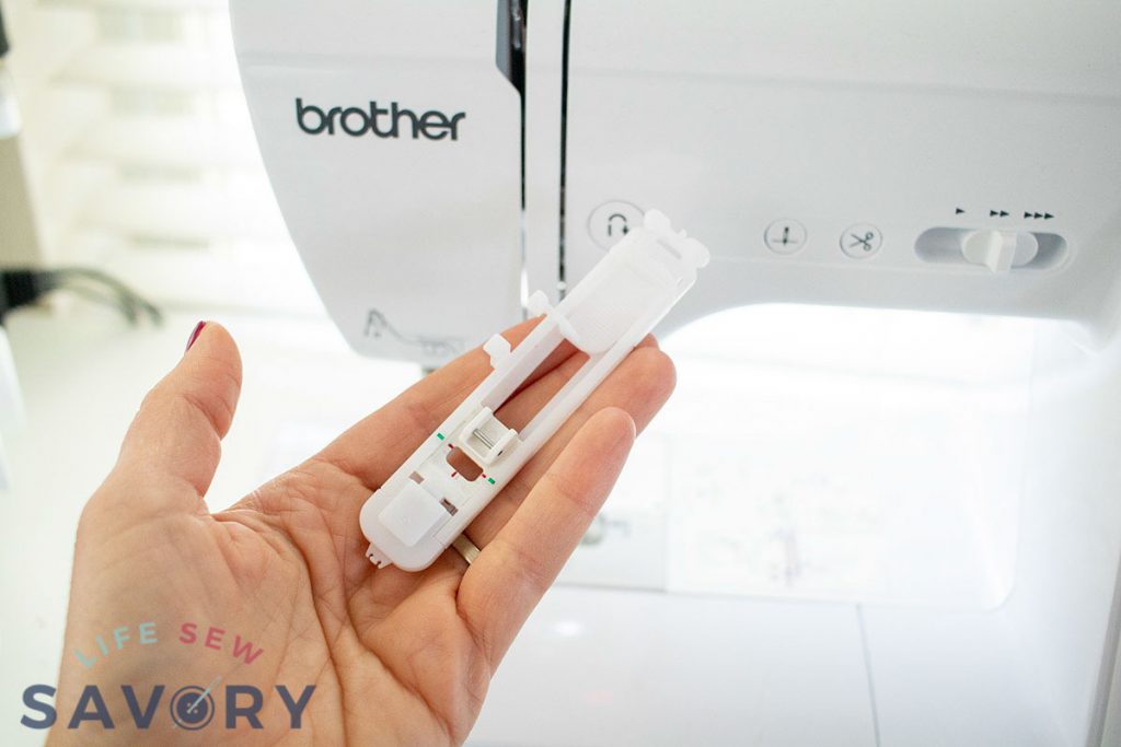 buttonhole foot for sewing machine