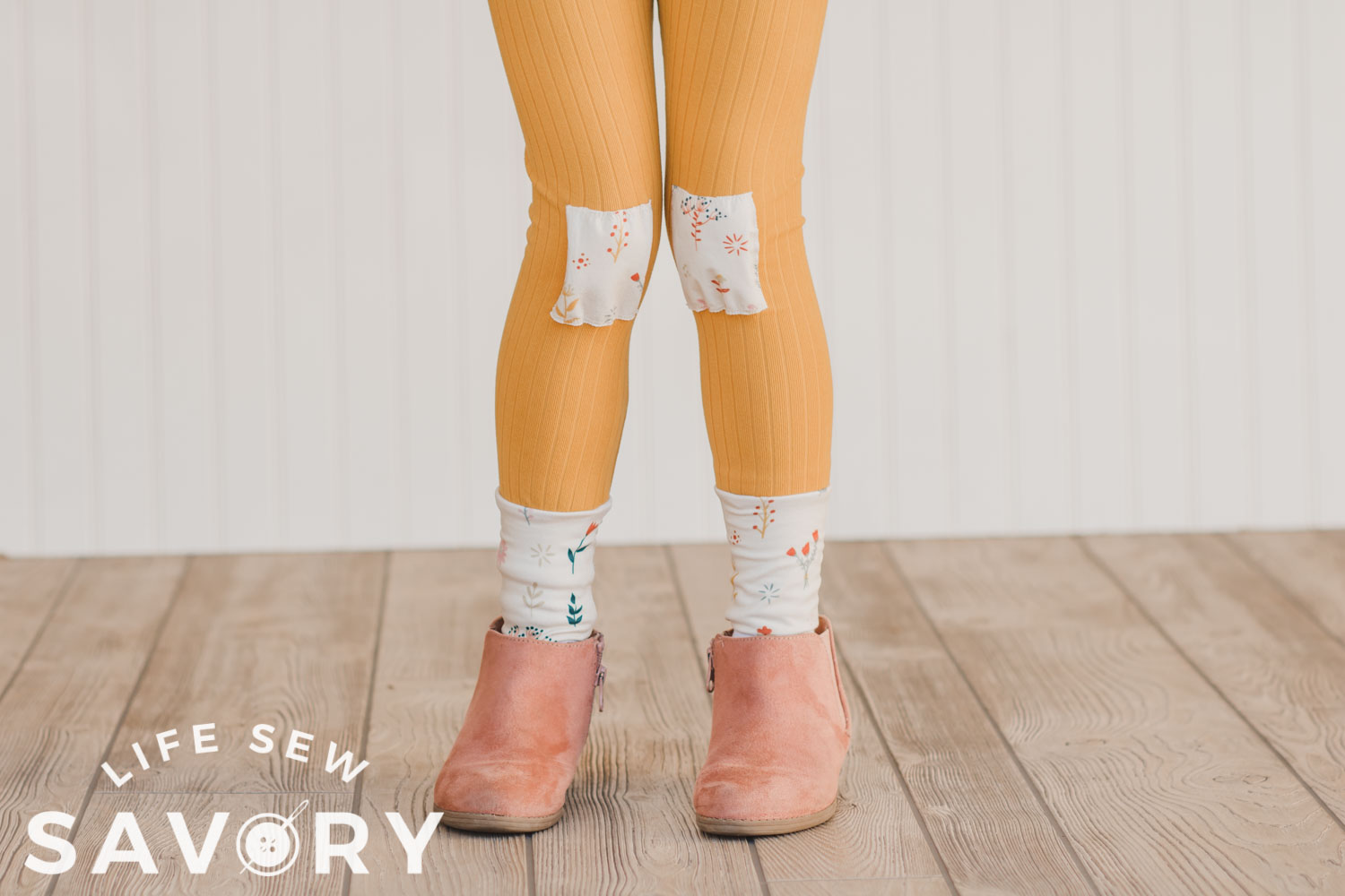 Knee Patches For Leggings With Multi Directional Sewing Life Sew Savory