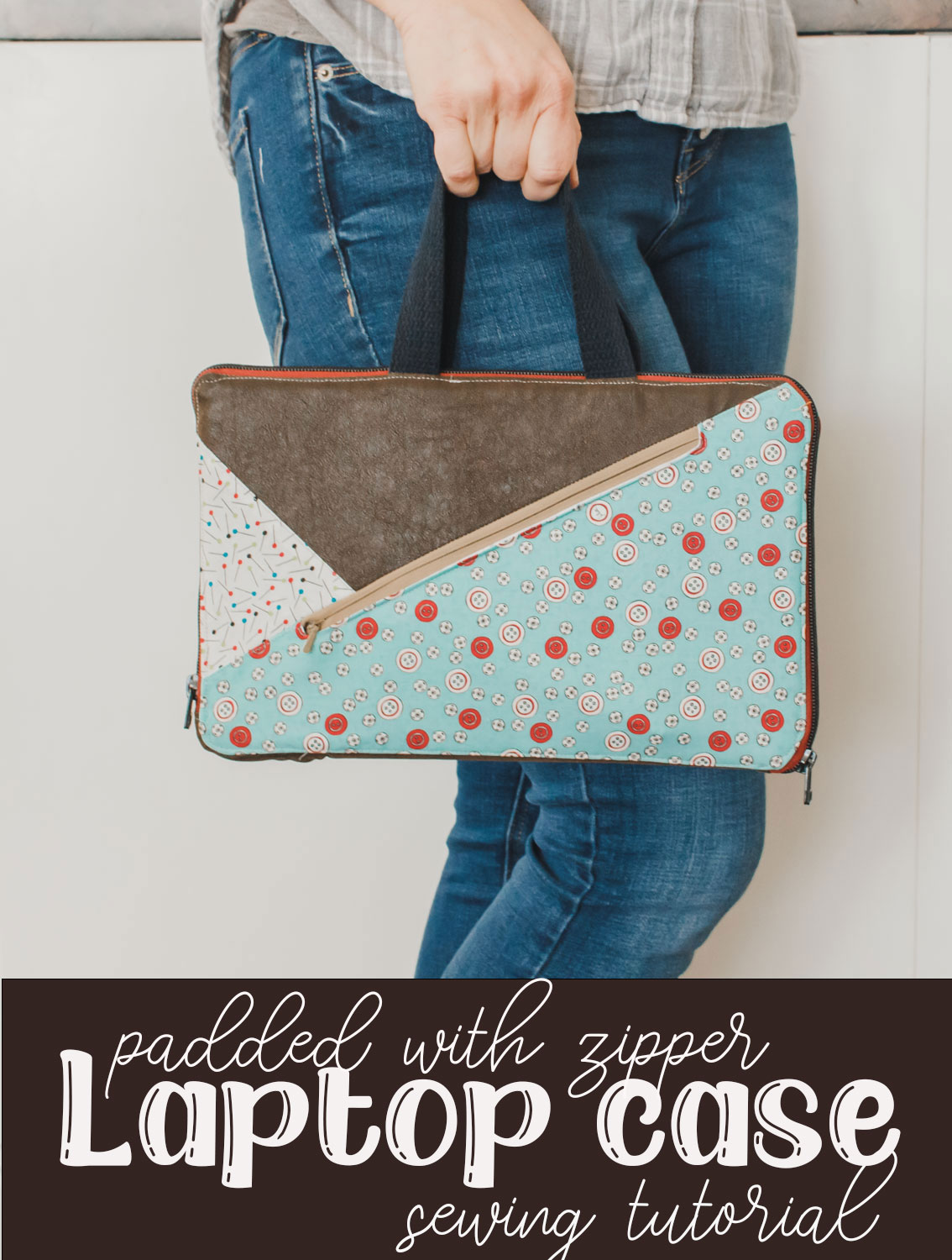 Zippered Laptop/Tablet Case Sewing Tutorial - Life Sew Savory